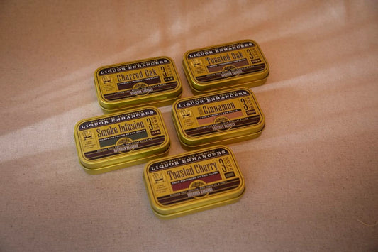 Bourbon Baggers Liquor Enhancers - Travel Tins