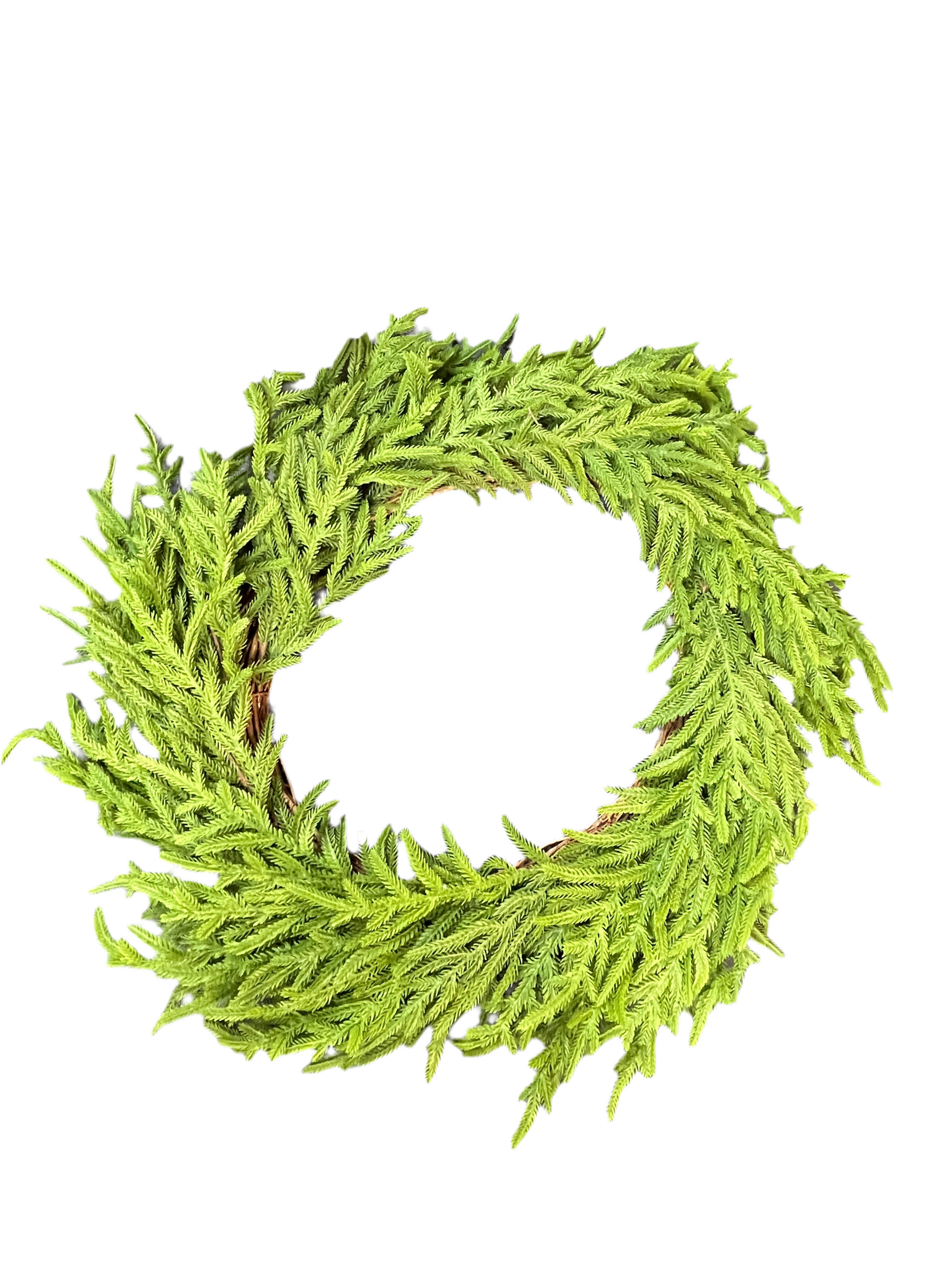 Green Round Wreath