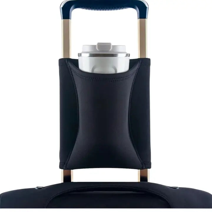 LUGGAGE TRAVEL CUP HOLDER - Black