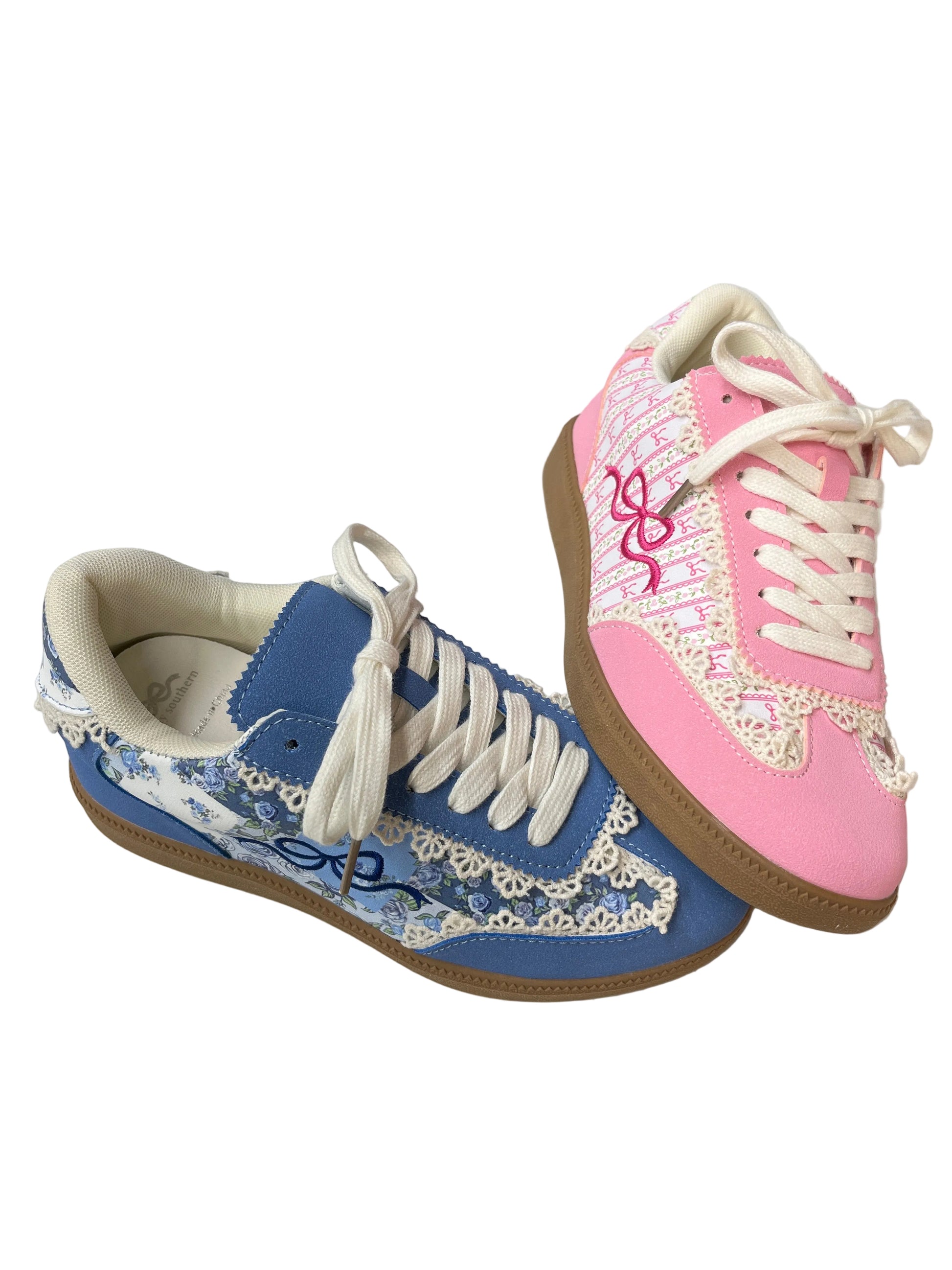 Simply Southern Summer Sneakers for Women With Bow