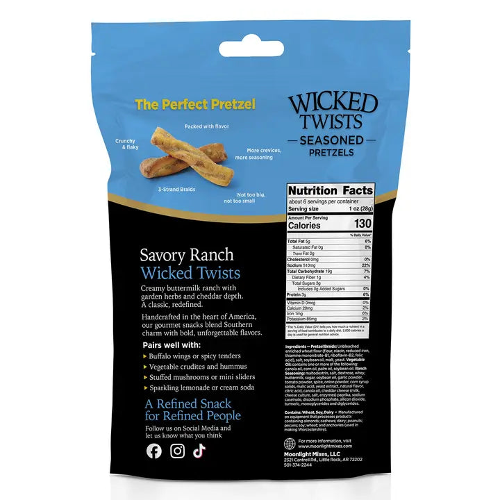 Moonlight Mixes Wicked Twist Seasoned Pretzels