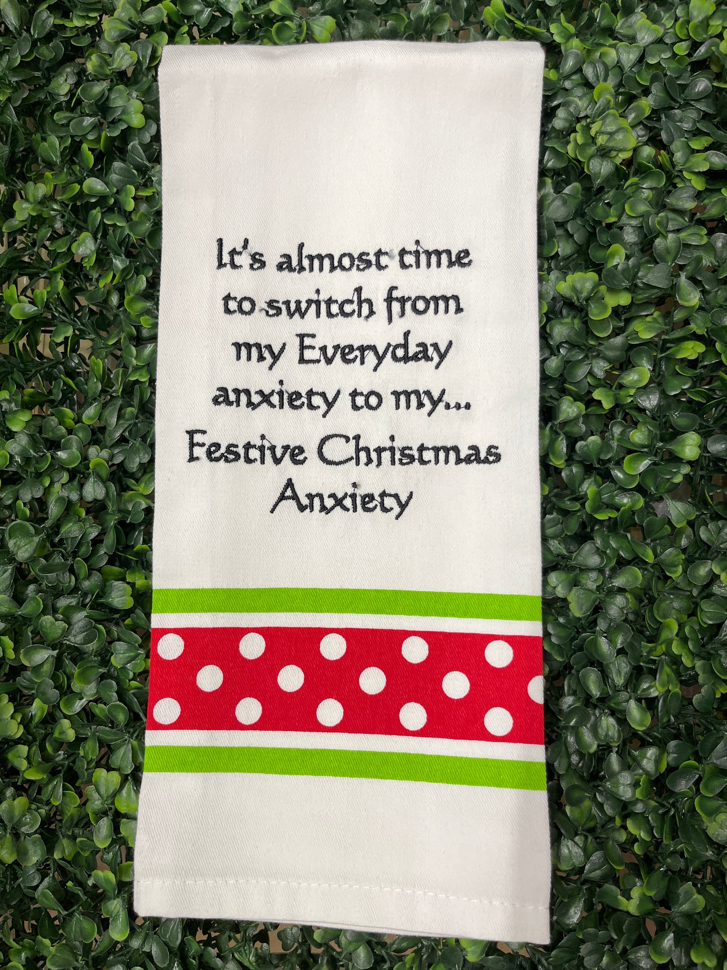 Wild Hare Designs Christmas Tea Towels