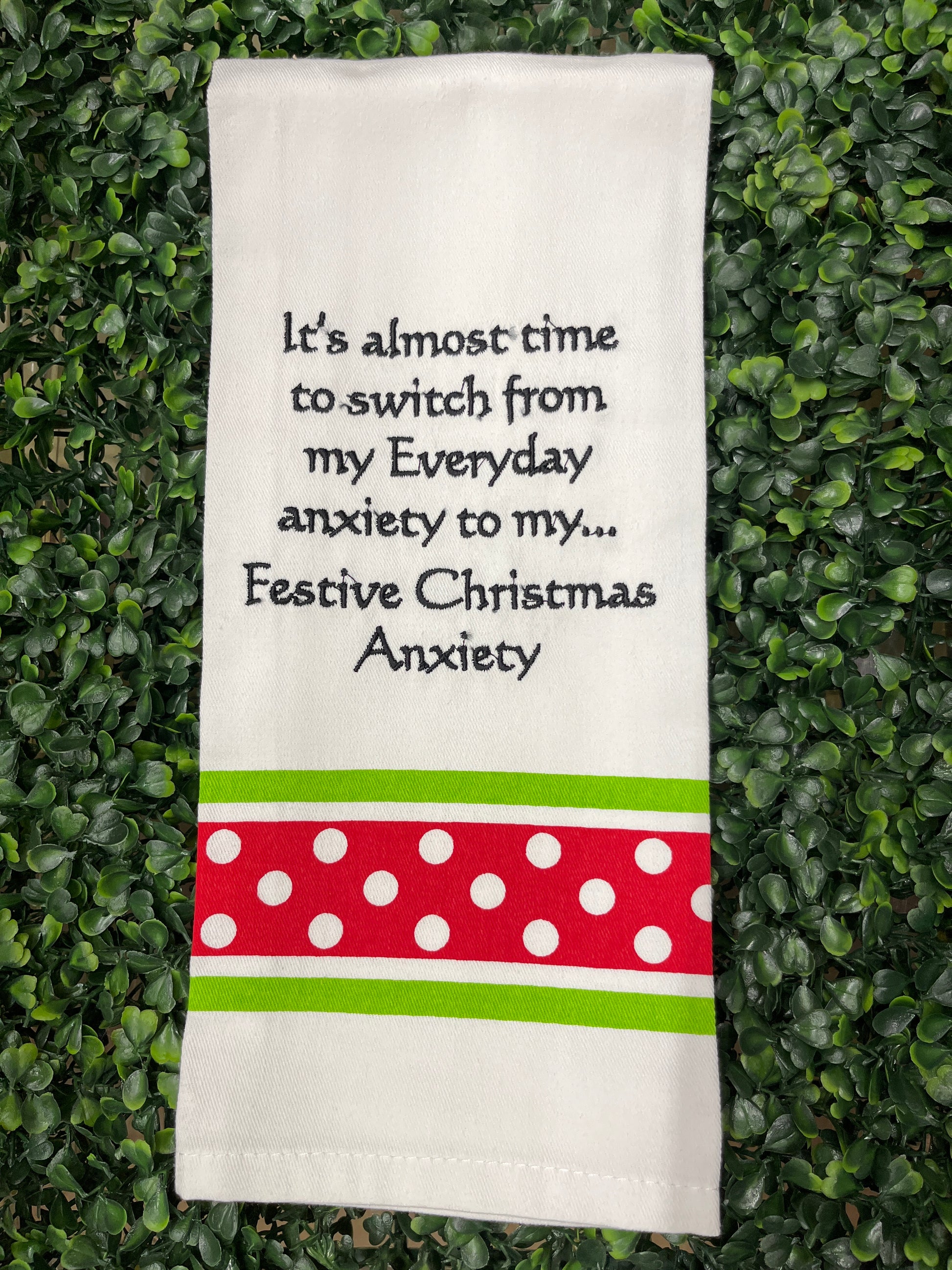 Wild Hare Designs Christmas Tea Towels