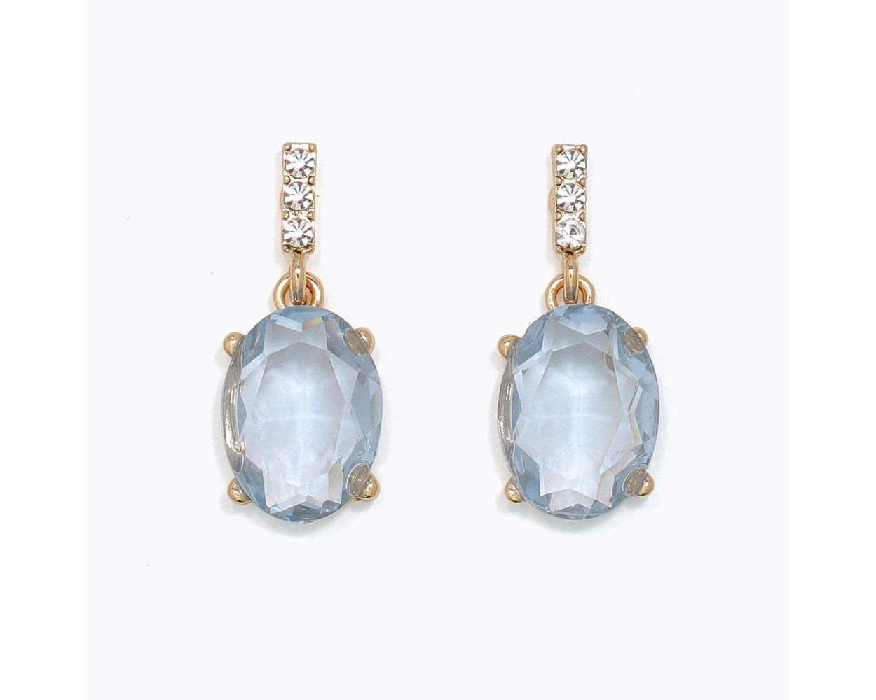 Periwinkle Blue Dangle Earrings