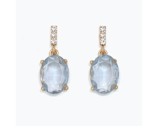 Periwinkle Blue Dangle Earrings