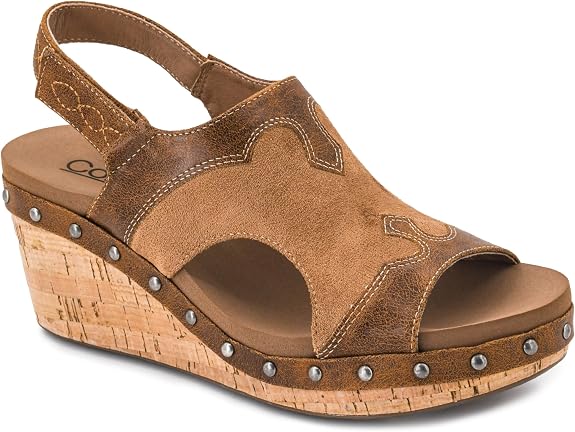 Corky's Hey Stranger Wedge- Saddle