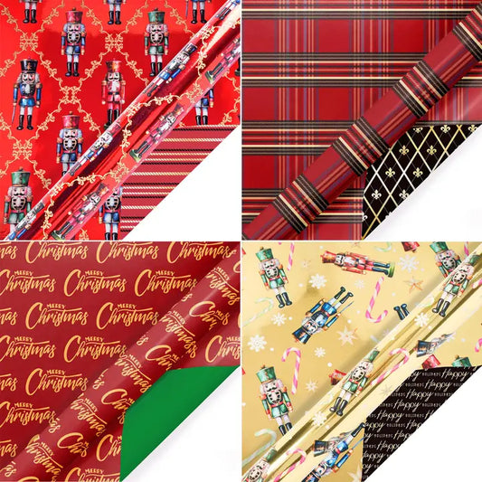 Ruby Nutcracker Wrapping Paper Bundle (4-pack)