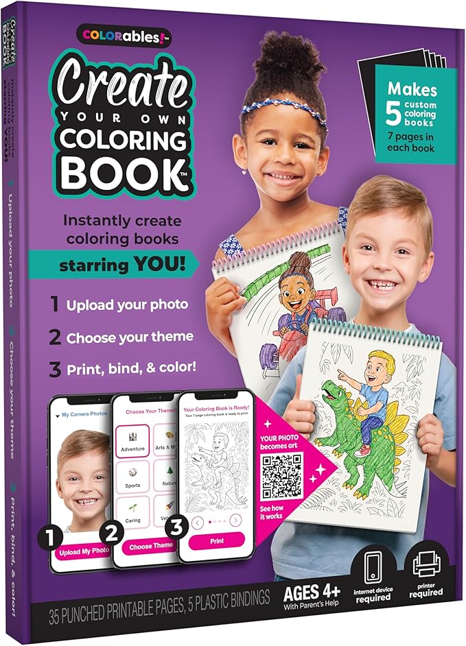 Colorables Create Your Own Coloring Book
