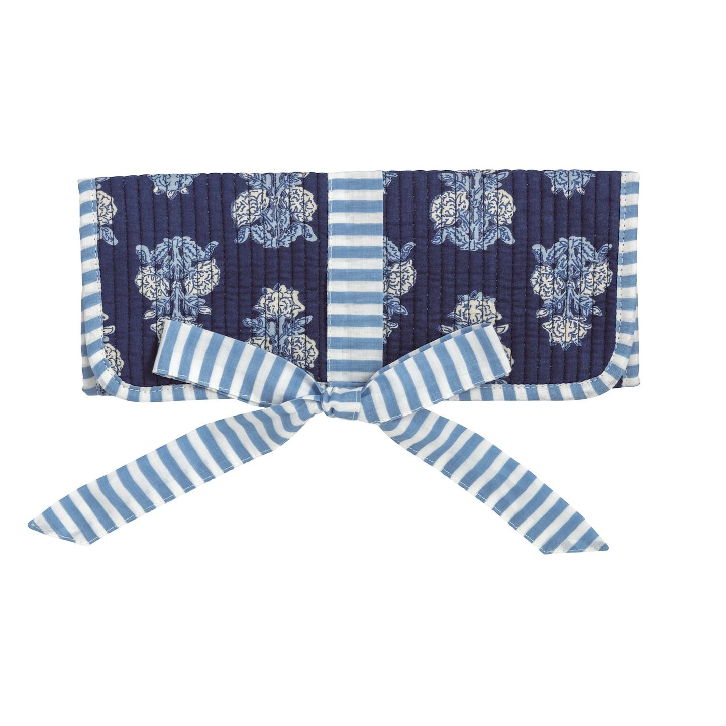 Mud Pie Block Print Jewelry Rolls