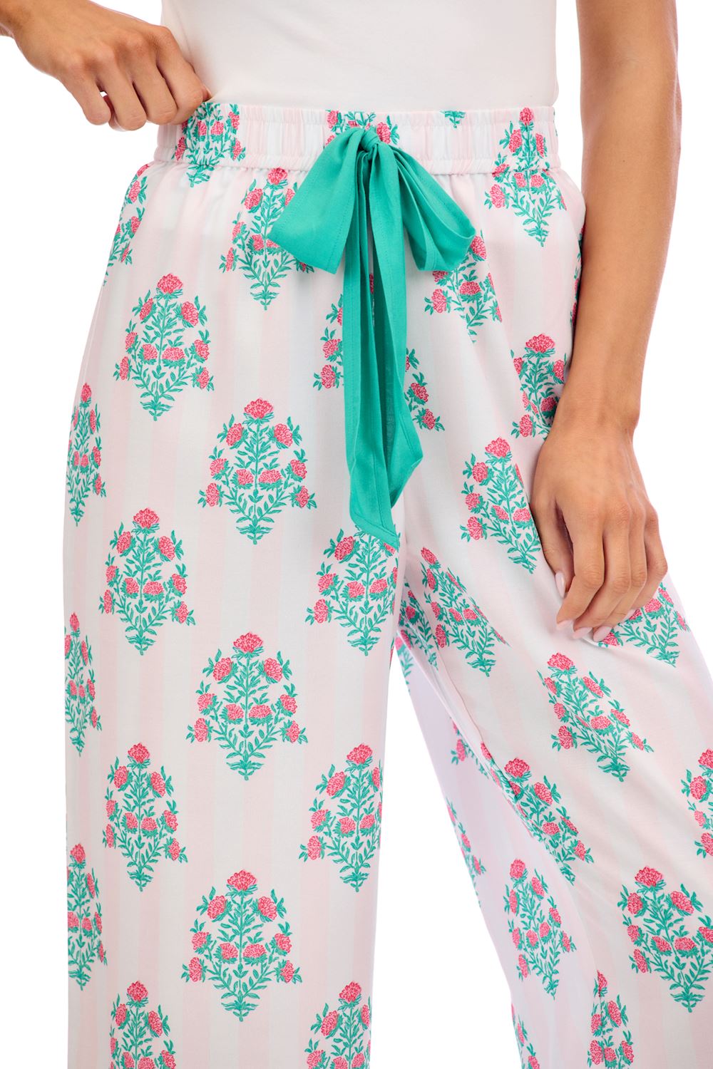 Mud Pie Dahlia Print Pajama Pants