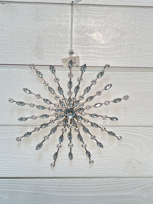 Large Rhinestone Snowflake