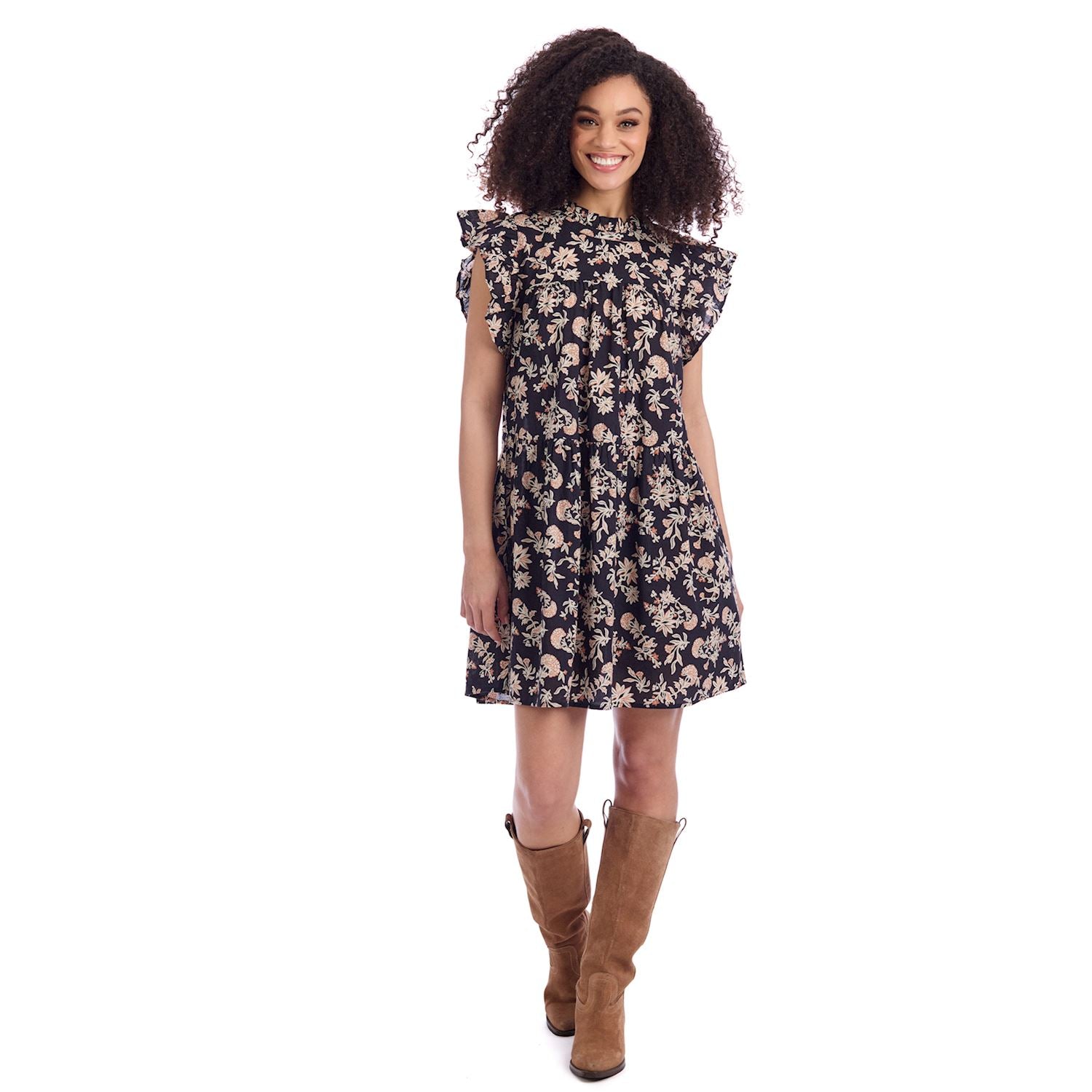 Mud Pie Cannon Printed Dress