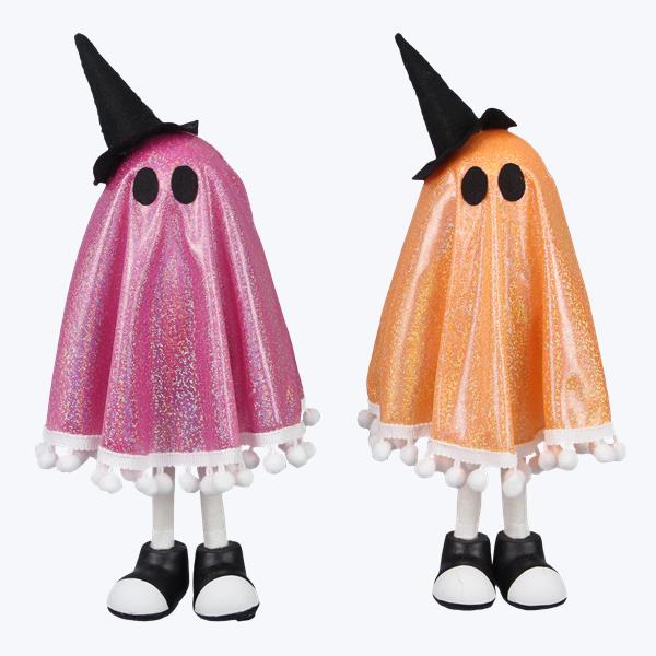 Colorful Fabric Tabletop Ghost Figures