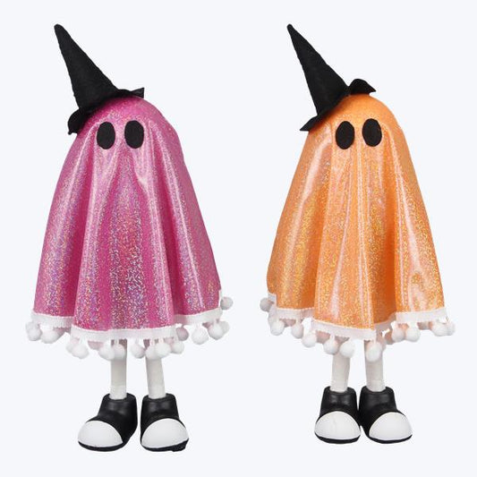 Colorful Fabric Tabletop Ghost Figures
