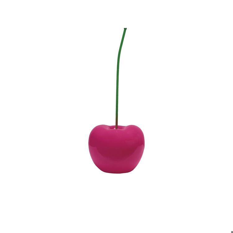 Hazel Mazel Hot Pink Resin Cherry Decor