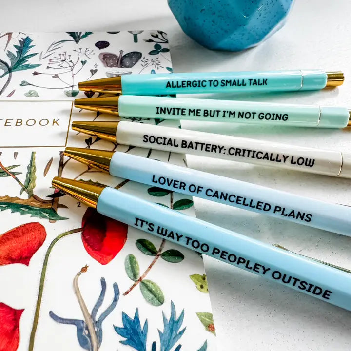 Antisocial Pen Set
