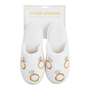 Mud Pie Bridal Slippers