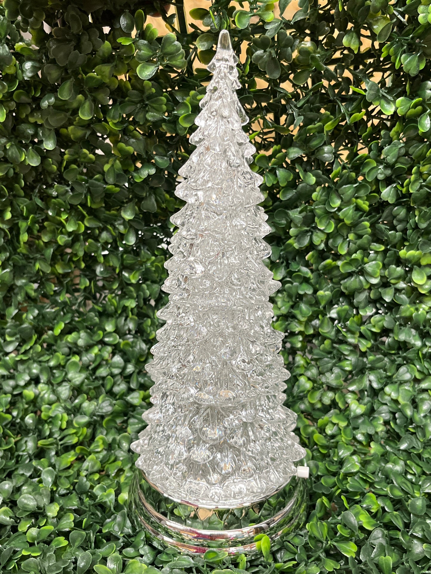 Medium Light Up Clear Tree