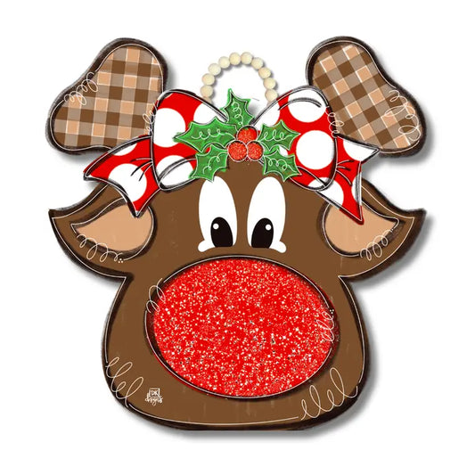 Reindeer Door Hanger