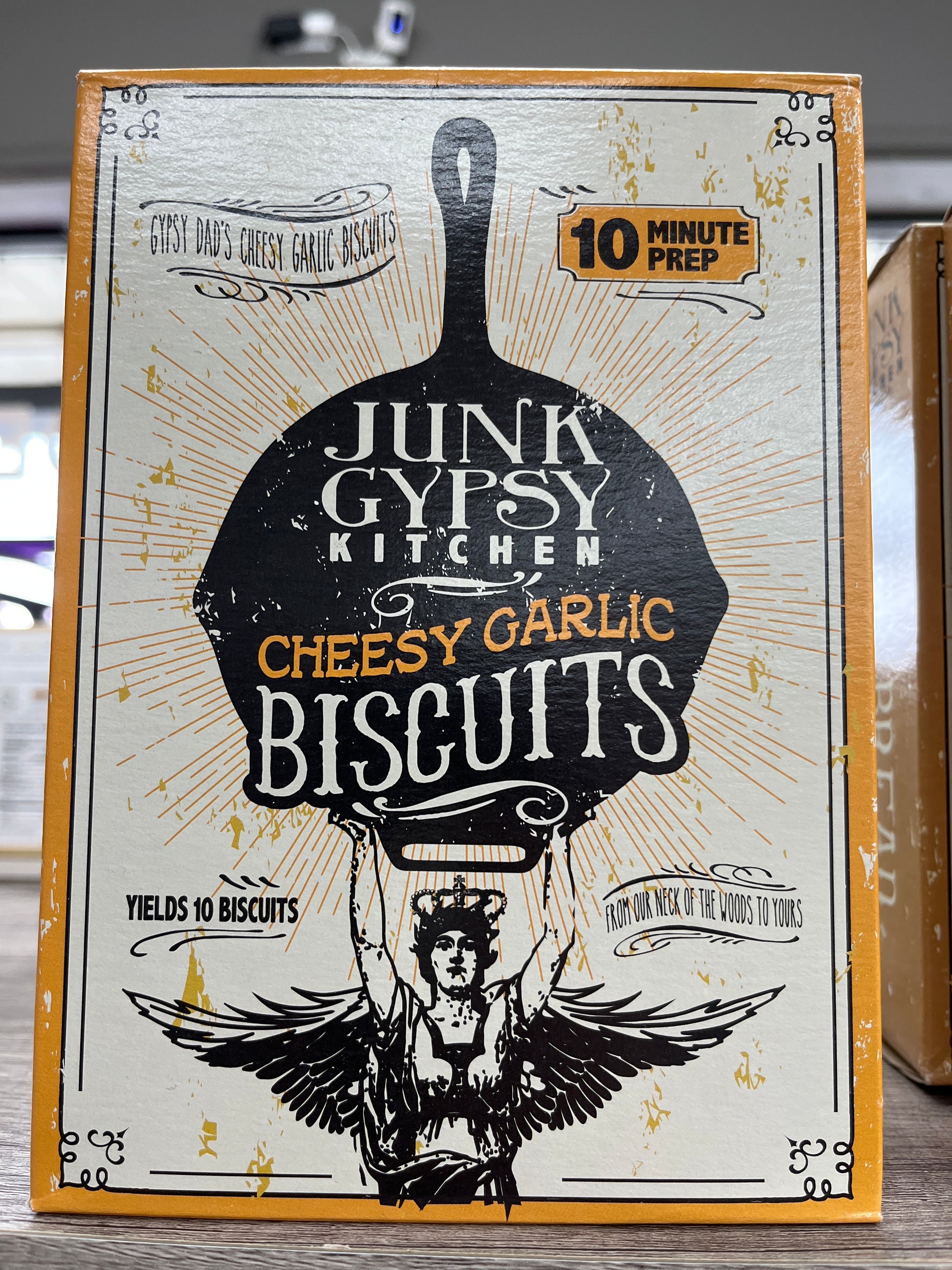 Junk Gypsy Kitchen Cheesy Garlic Biscuits