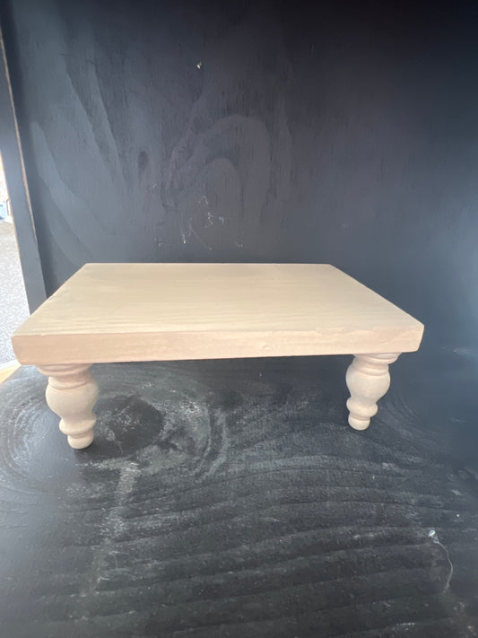 Small Natural Wood Riser