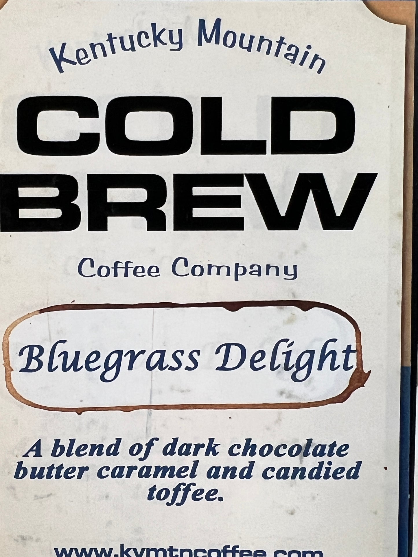 Kentucky Mountain Coffee Cold Brew