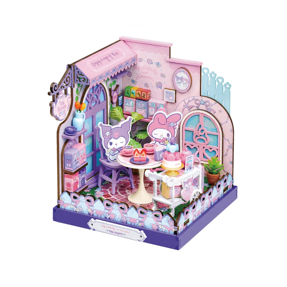 My Melody & Kuromi DIY Miniature House Kit