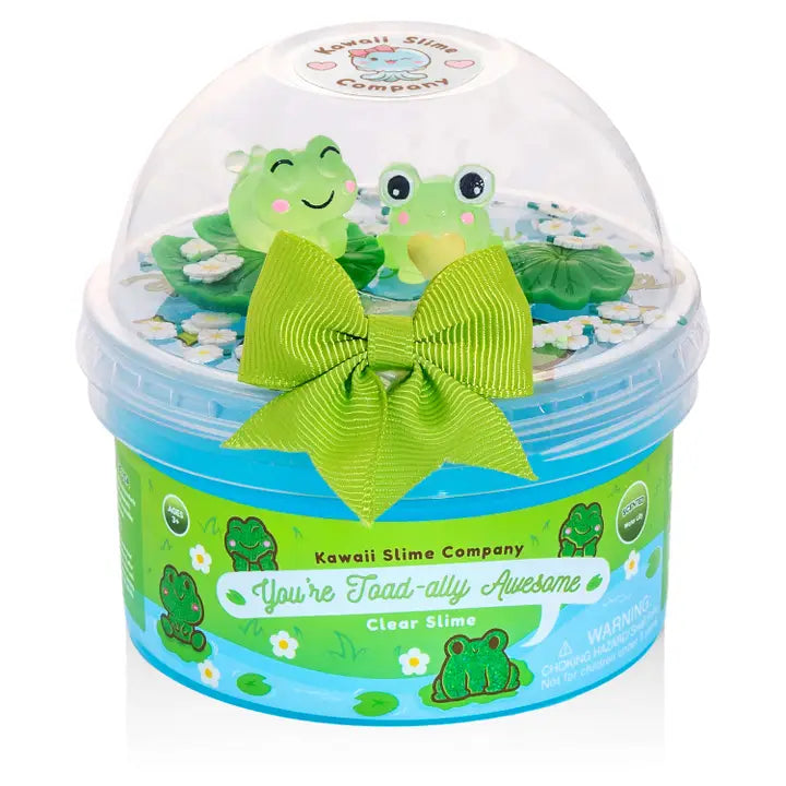 You're Toad-Ally Awesome Clear Signature Dome™ Slime