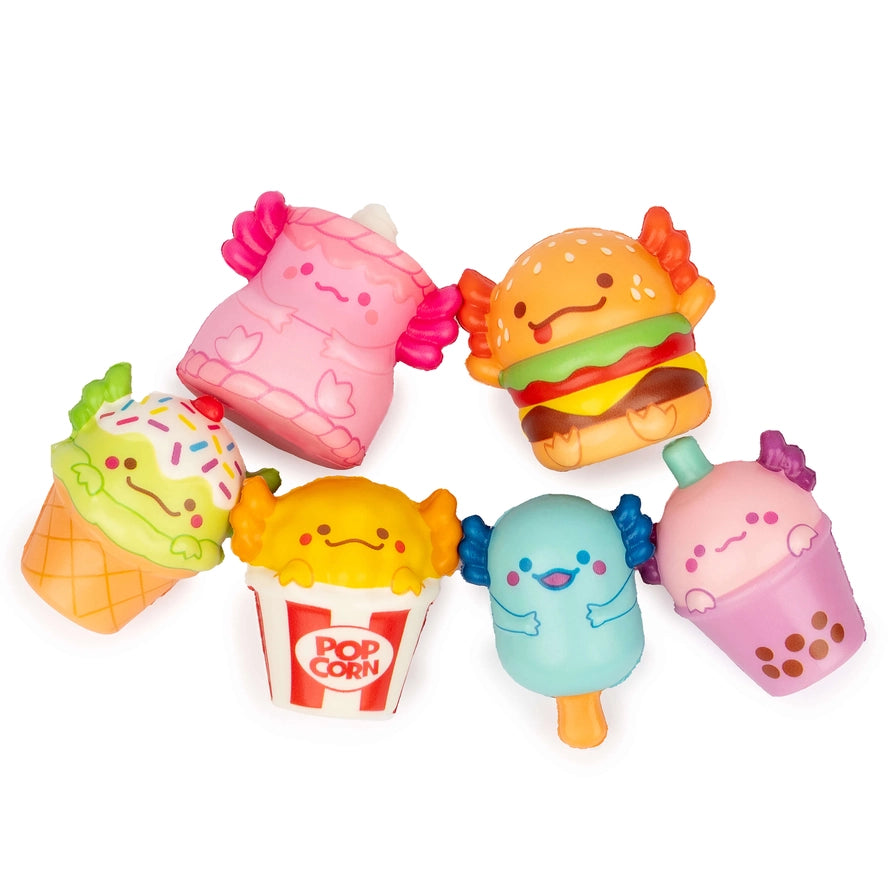 Snaxolotl Mini Squishy Toy