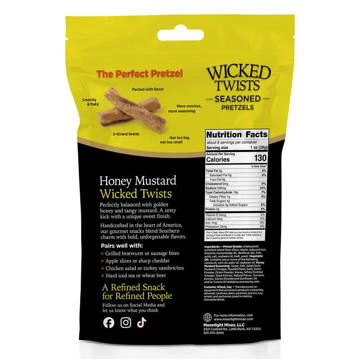 Moonlight Mixes Wicked Twist Seasoned Pretzels