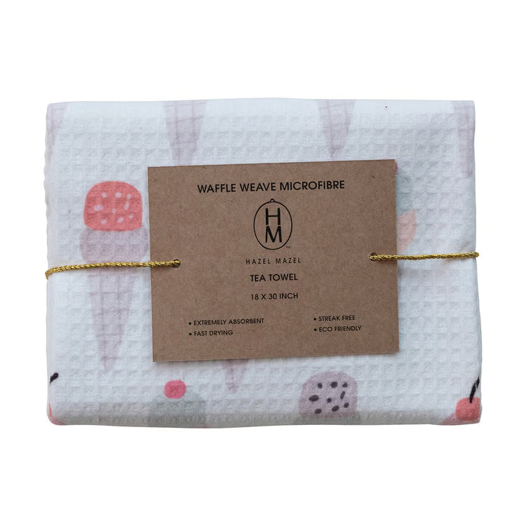Hazel Mazel Printed Recycled Tea Towels