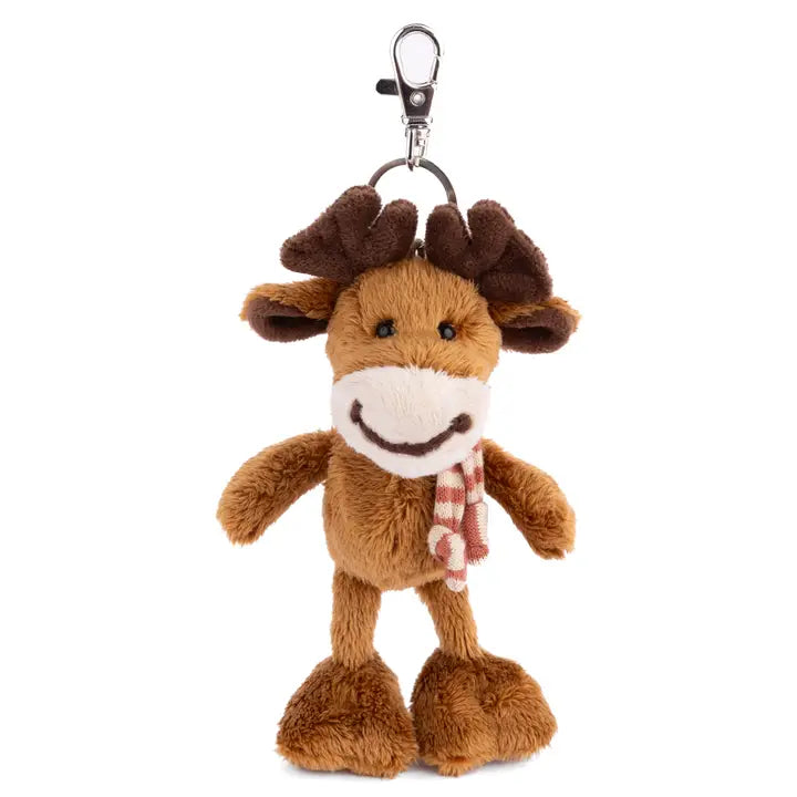 Bukowshi Runis Bag Charm - Plush Moose