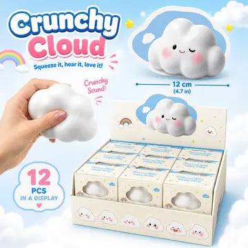 Cloud Crunchy Squishy Toy
