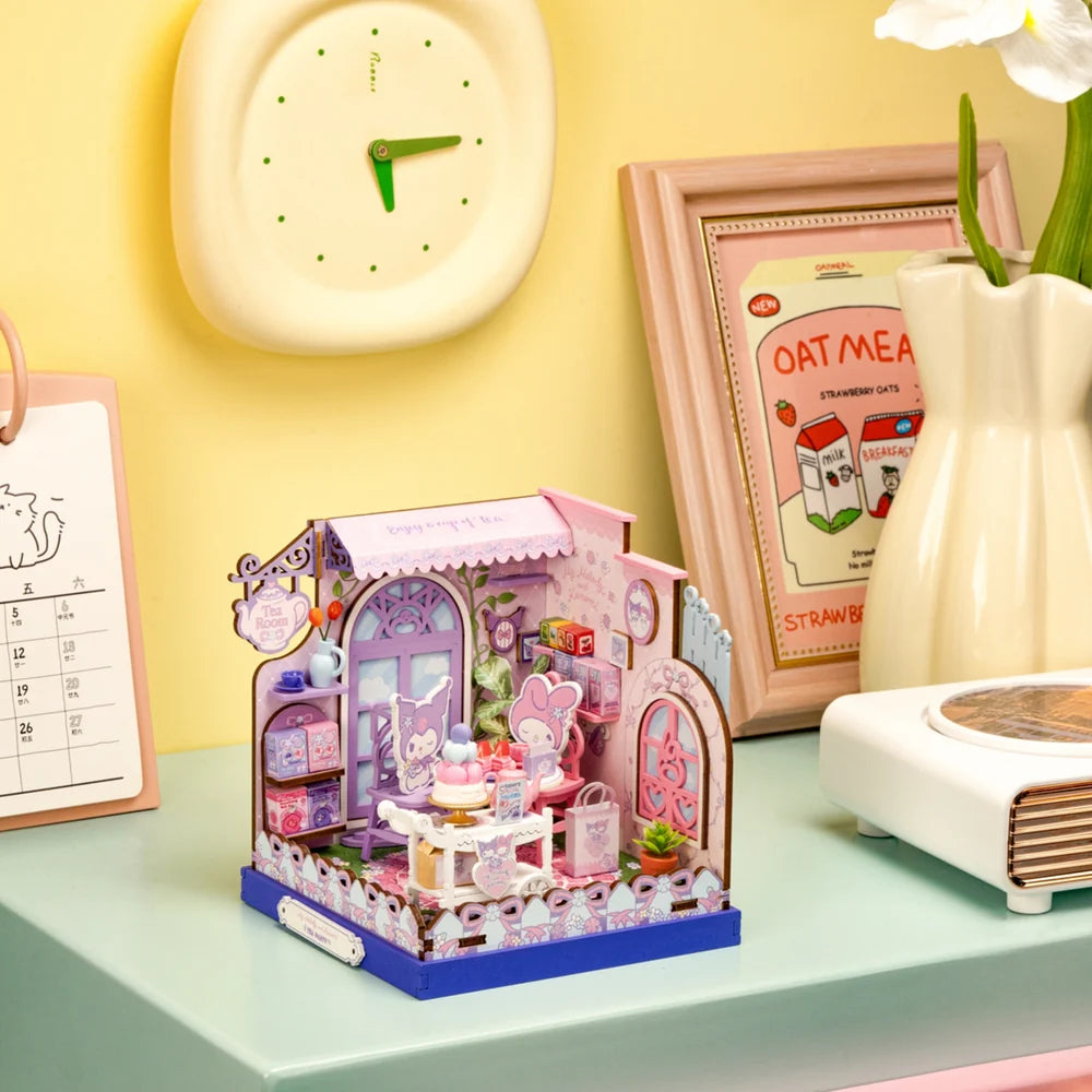 My Melody & Kuromi DIY Miniature House Kit
