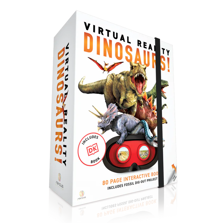 Virtual Reality Discovery Gift Set w/ DK Book- Dinosaurs!