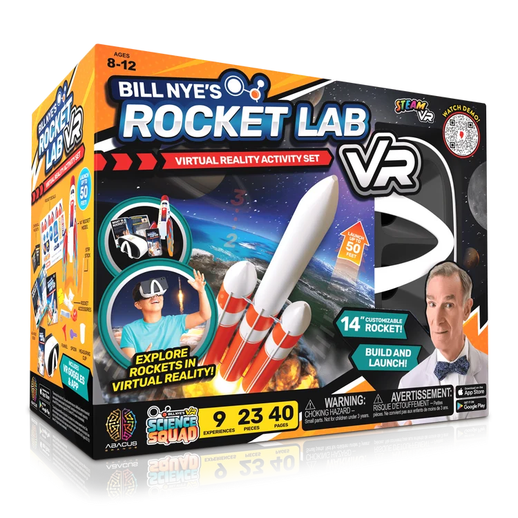 Bill Nye's Virtual Reality Rocket Science Kit- Rocket Lab VR