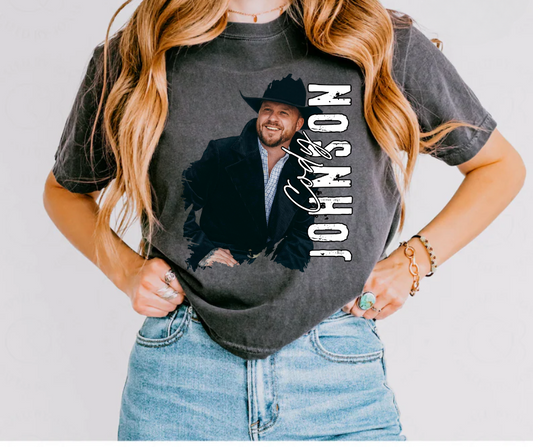 Cody Johnson Comfort Colors Pepper Tee