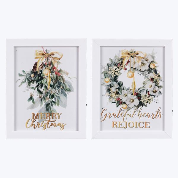 Christmas Canvas Wall Art With LED light