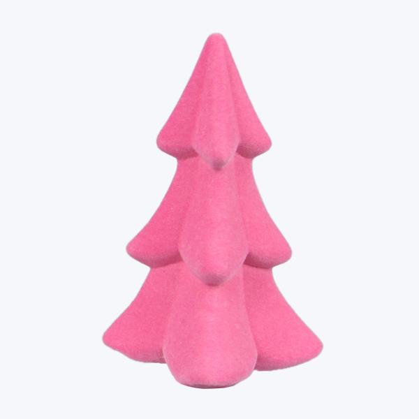 Pink Velvet Tabletop Trees