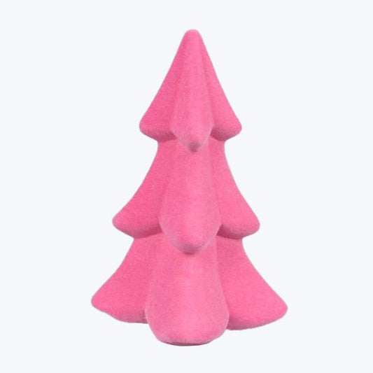 Pink Velvet Tabletop Trees