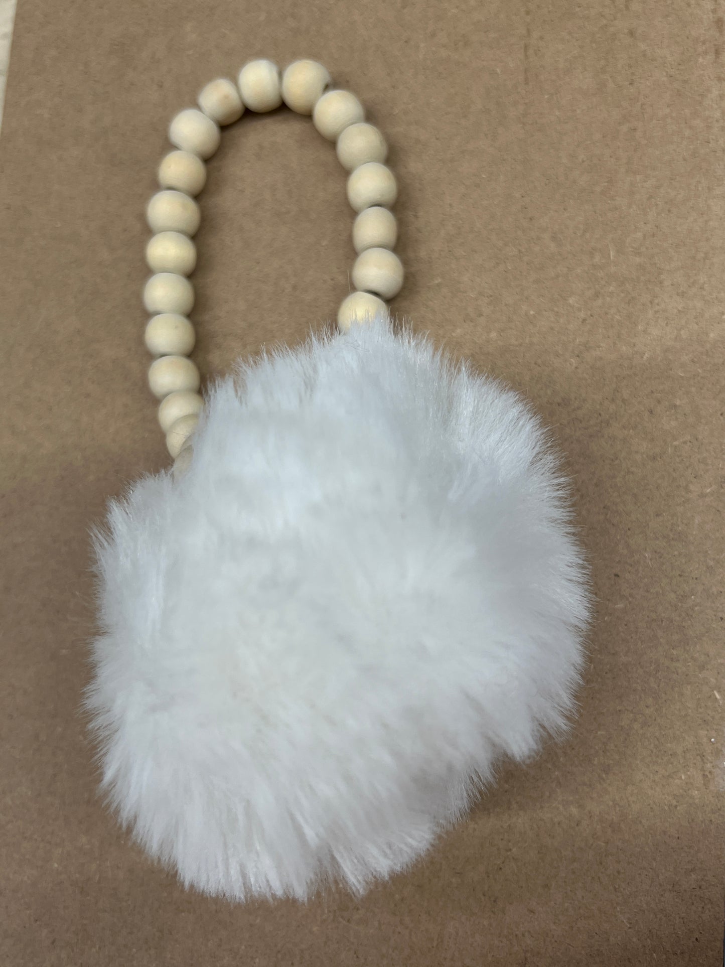 3" Pom Poms With Beads