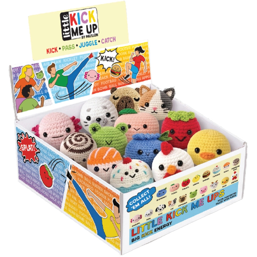 Little Kick Me Up Crochet Footbags