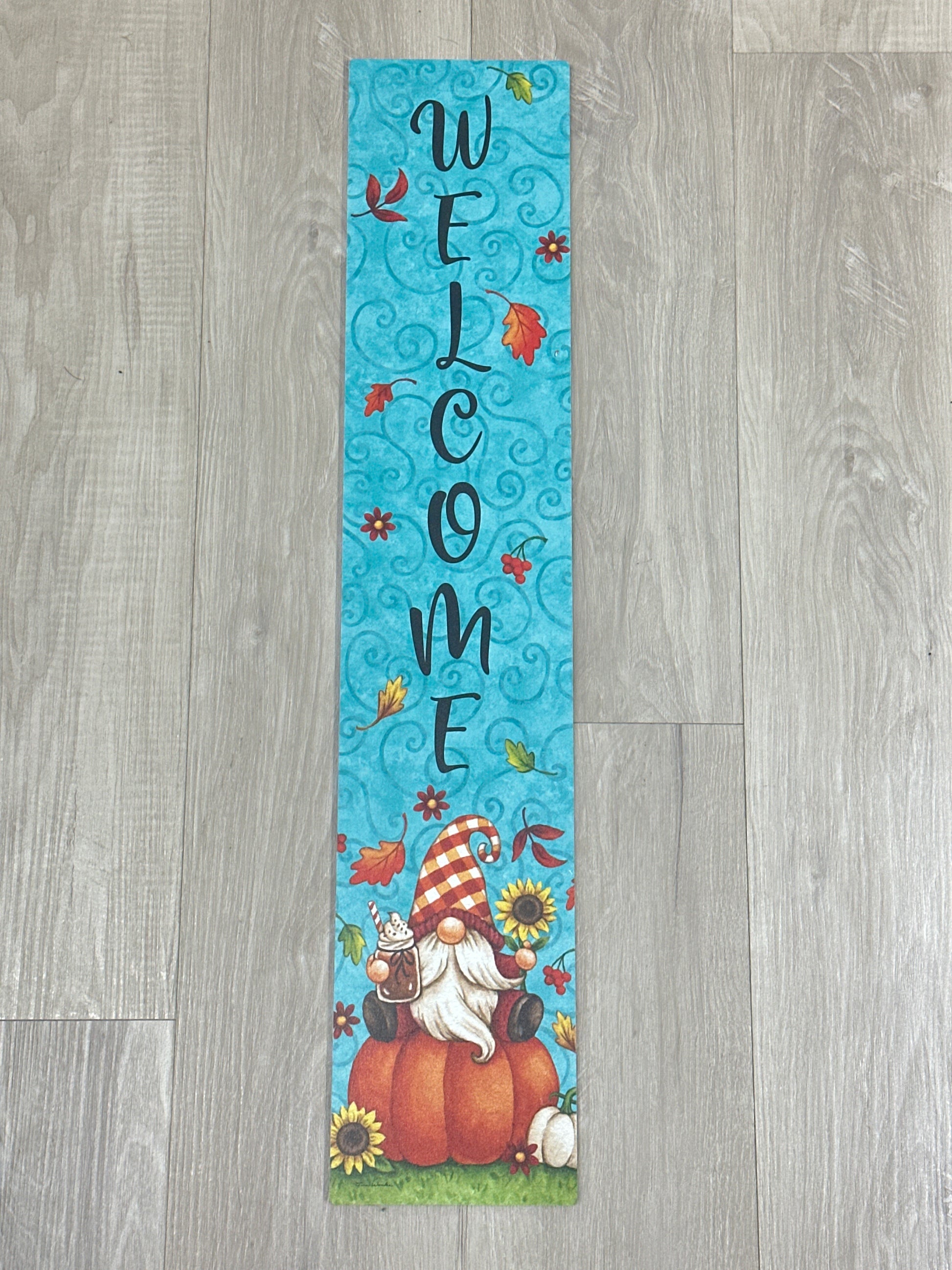 Pumpkin Gnome Welcome Yard Expression