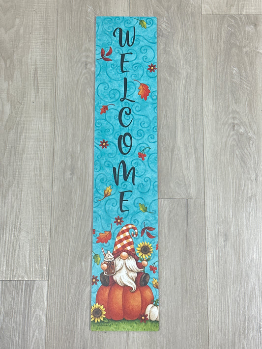 Pumpkin Gnome Welcome Yard Expression