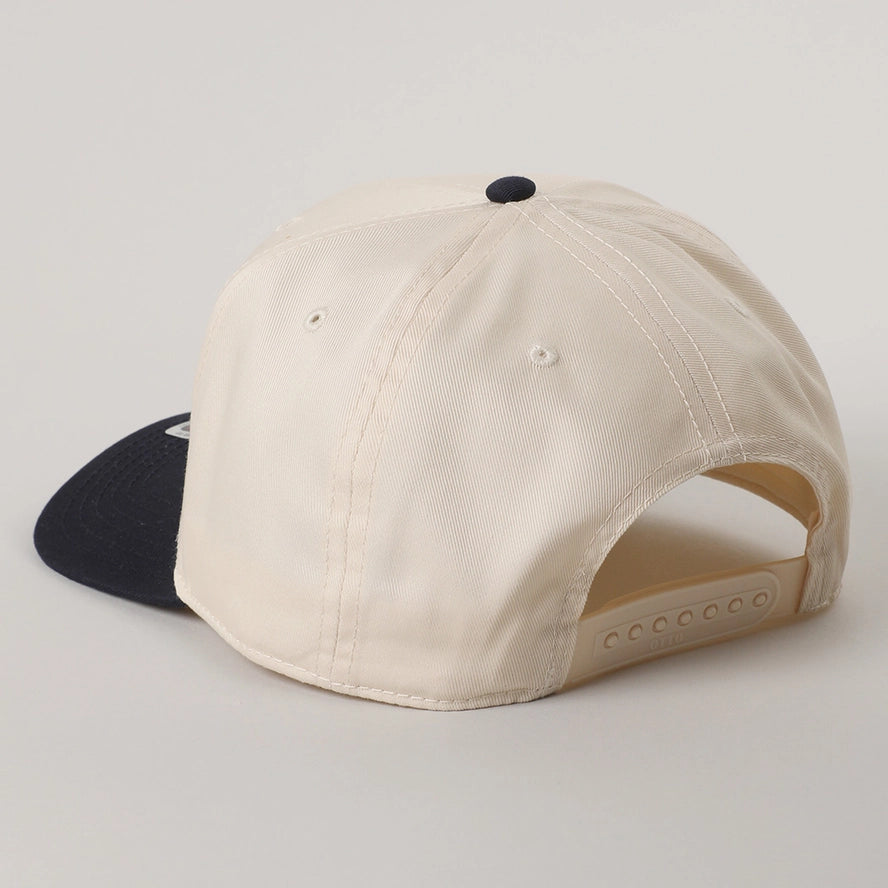 Faith Over Fear Embroidered Trucker Hat- Navy/Khaki