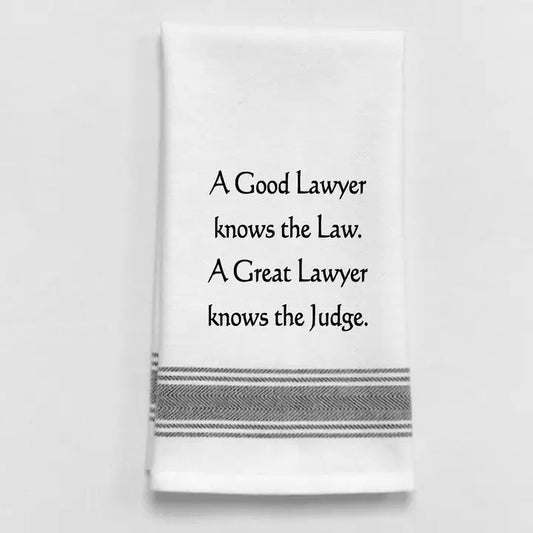 Wild Hare Good Lawyer Tea Towel