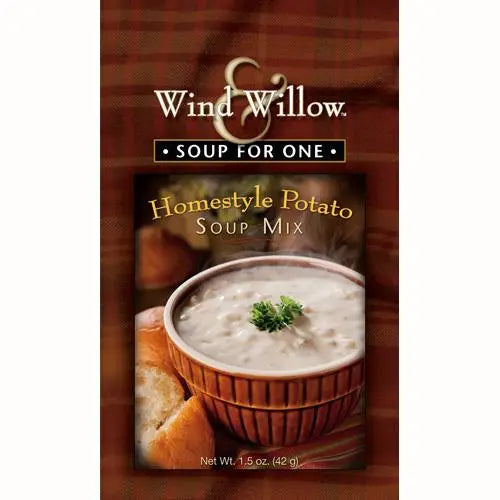 Wind & Willow Soup For One- Homestyle Potato Soup