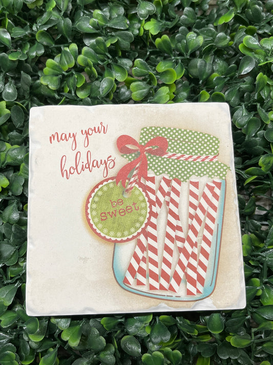 Be Sweet Stone Coaster