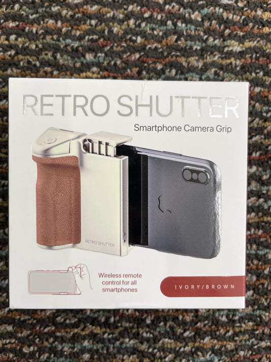 Retro Shutter Smartphone Camera Grip