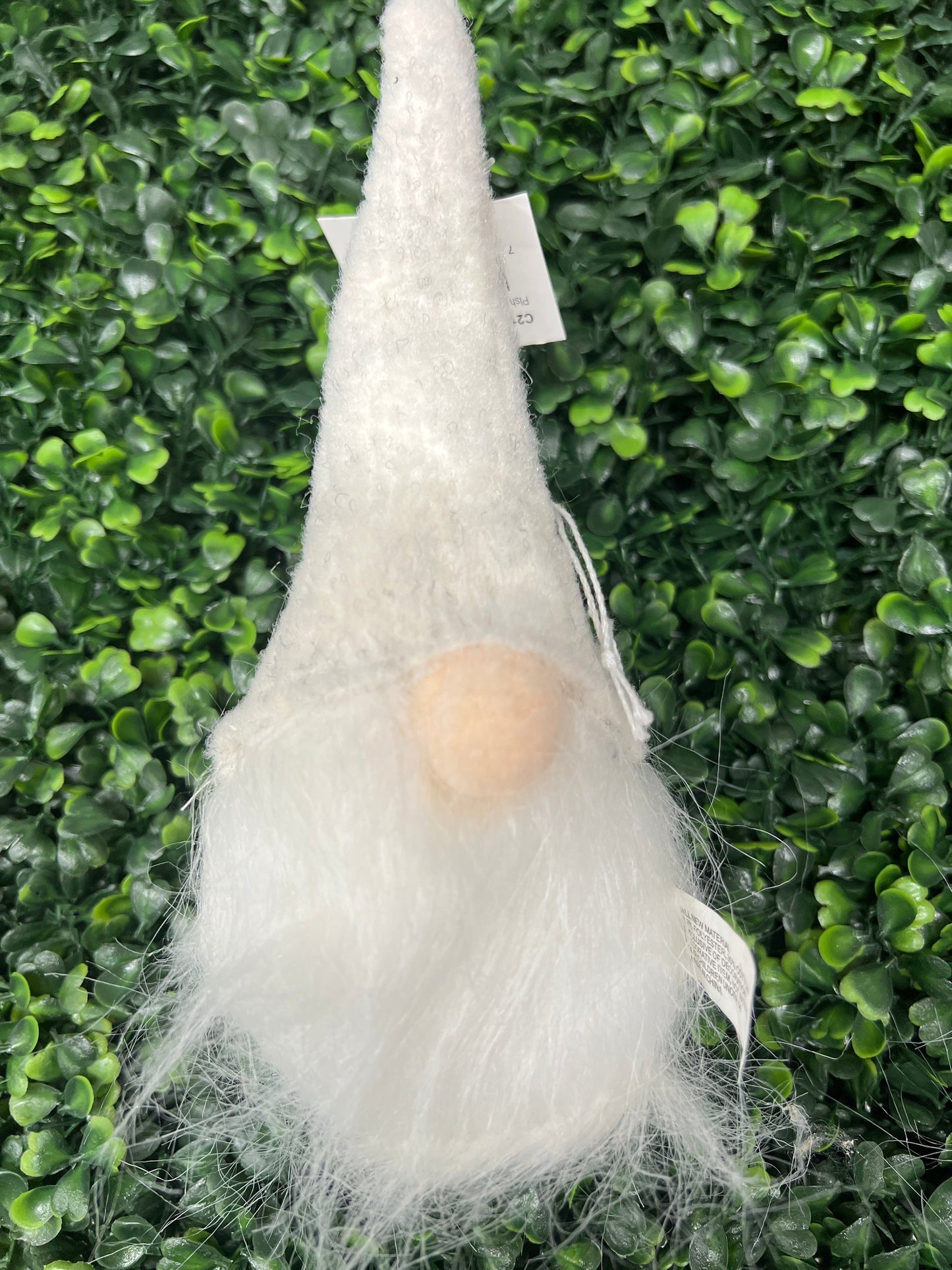 Plush Brown/Tan Gnome Ornament